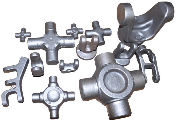 Automobile cross and yoke forgings